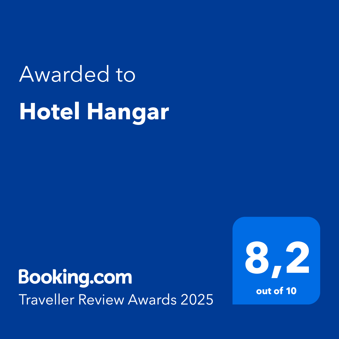 Hotel Hangar — Booking.com Traveller Review Awards 2025, 8.2 z 10
